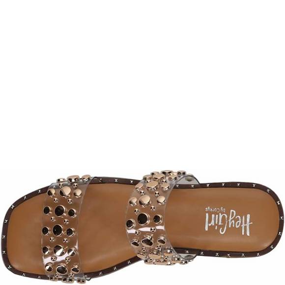 NEW CORKYS FOOTWEAR women's magnet sandal in clear - Picture 3 of 3